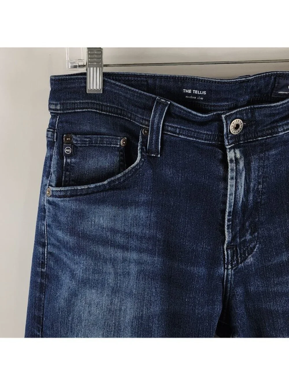 AG Adriano Goldschmied Jeans Mens 32x31 Blue The Tellis Modern Slim Pants USA